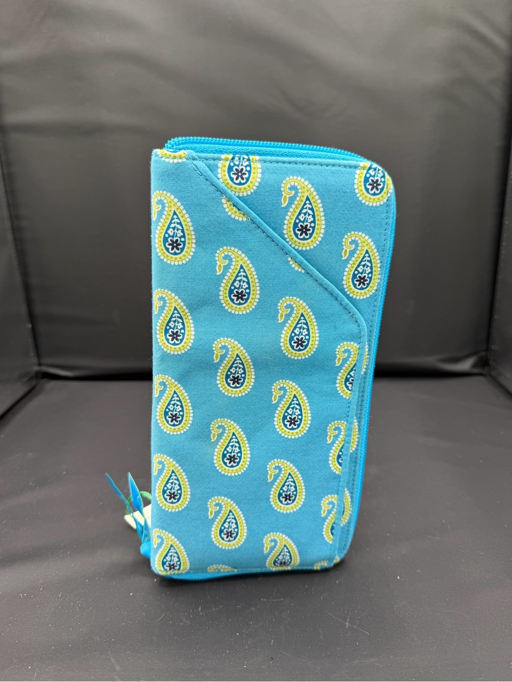 Retired Vera Bradley Travel Organizer Bermuda Blue